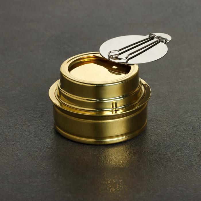 Горелка спиртовая, туристическая, 7.4×4.6 см