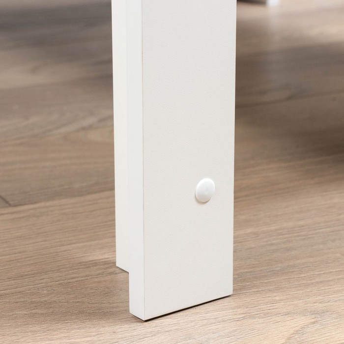 Кресло «Айдаха», велюр, цвет графит/белый ЛДСП