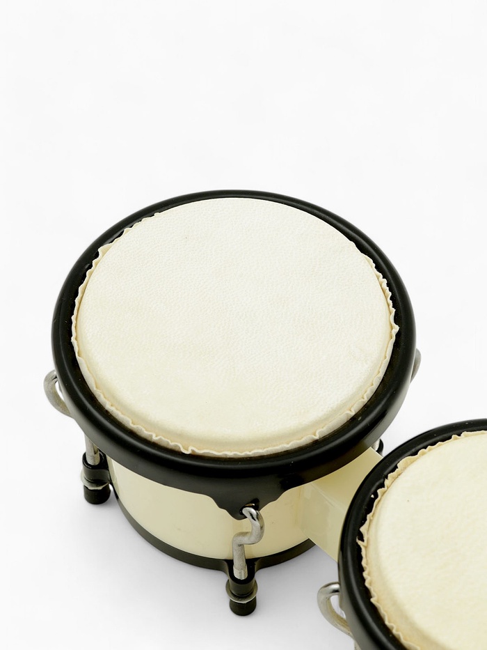 Барабан Бонго Music Life 4×5 дюймов, бежевый