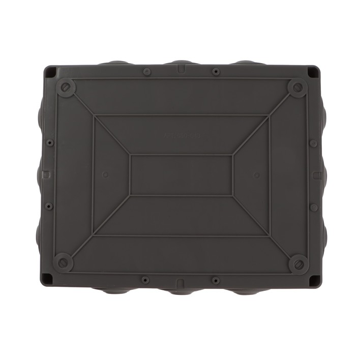 Коробка распределительная Luazon Lighting, 240×190×90 мм, IP54, для открытой установки, серая