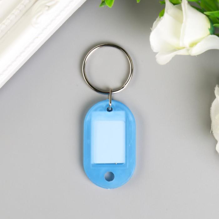 Бирка для ключей на кольце «Идентификатор. Крошка», пластик, МИКС