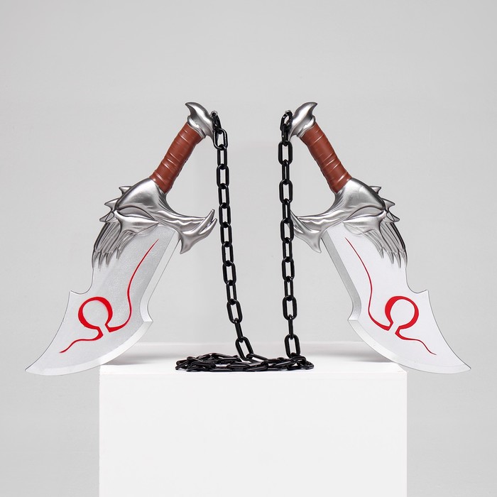 Макет оружия «Сувенирные клинки хаоса», подарочный набор 2 шт., 43 см, пенополистирол