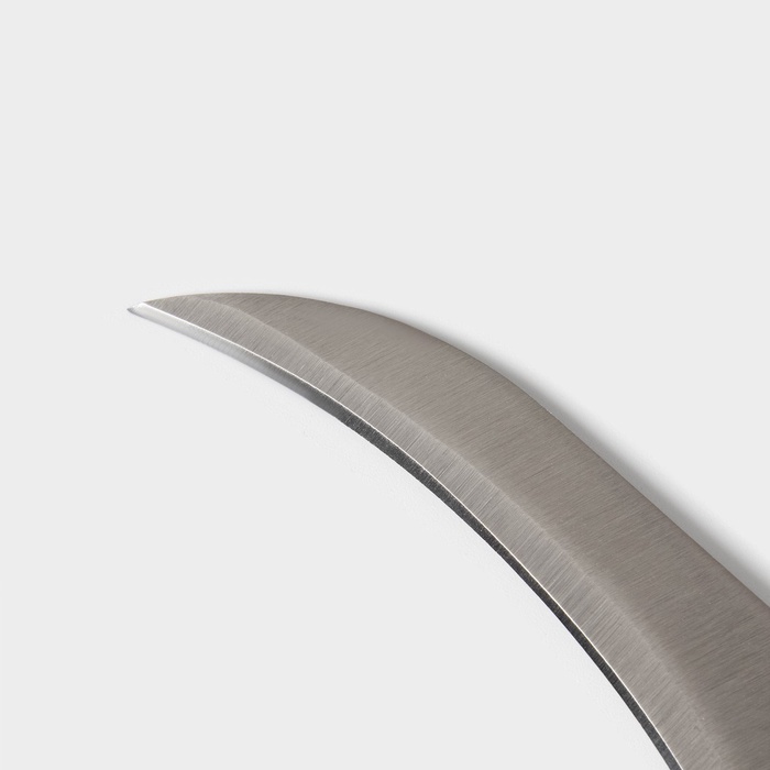 Нож для чистки овощей Доляна «Ринго», лезвие 7.5 см, бежевый