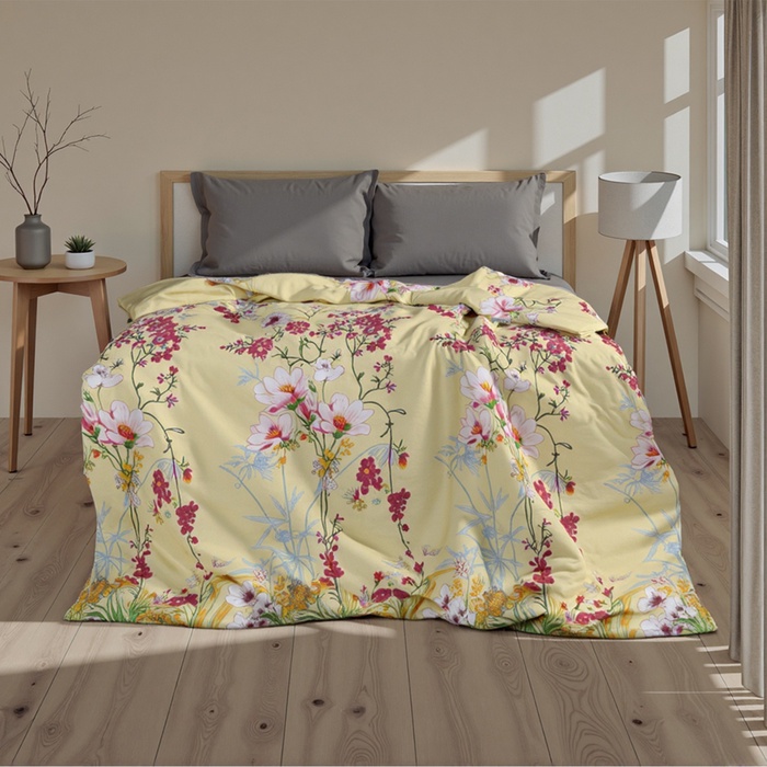 Пододеяльник 1.5-спальный «Этель. Мелиса», 145×215 см, бязь