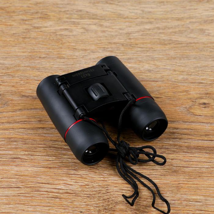 Бинокль «Партизан», 8×21, с чехлом, чёрный