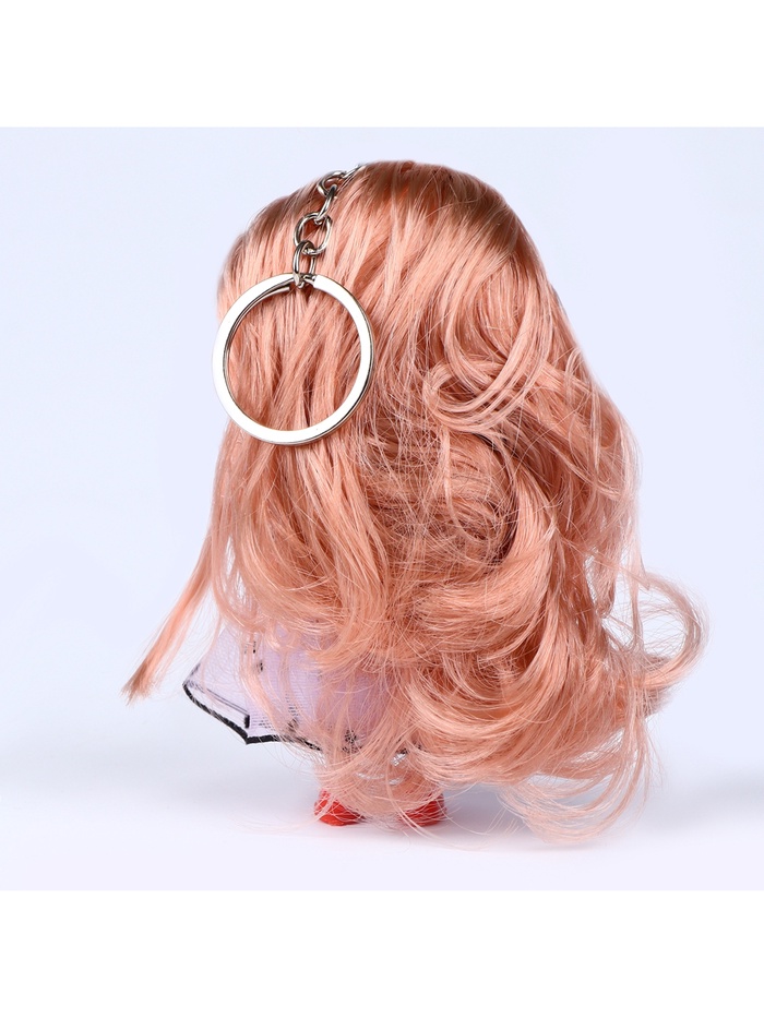 Брелок «Куколка» с длинными волосами, 9 см