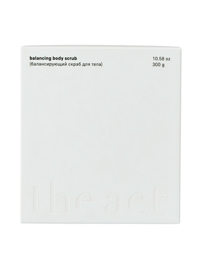 Скраб для тела The Act балансирующий, 300 мл