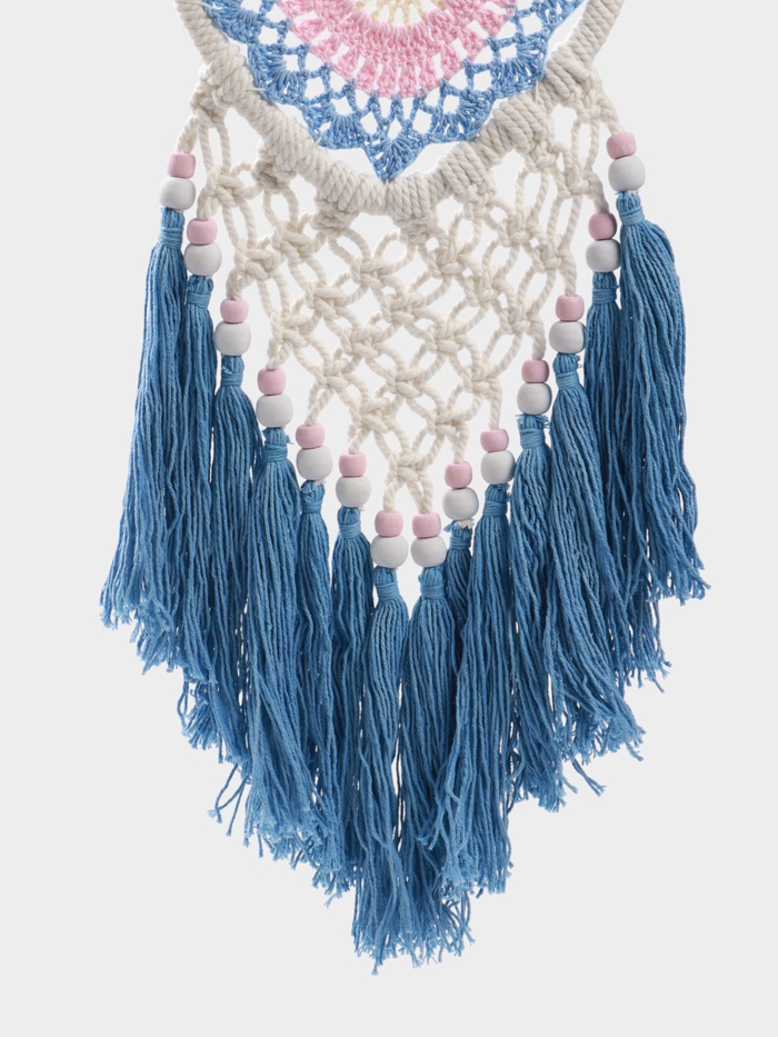 Ловец снов «Голубое сердце», 17×50 см