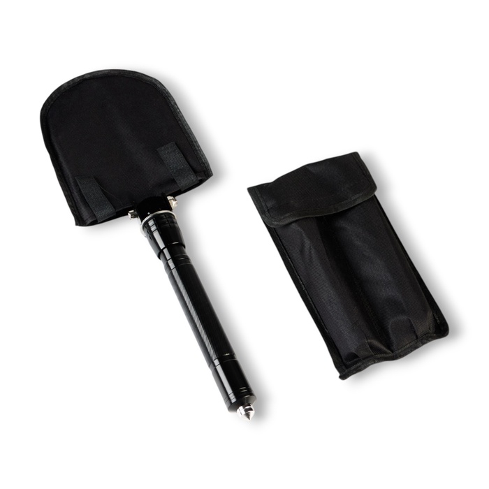 Лопата многофункциональная 9 в 1 в чехле, 67 см, черная