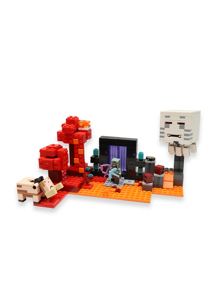 Конструктор блочный «Мой Мир. Засада на портале Пустоты», 352 детали