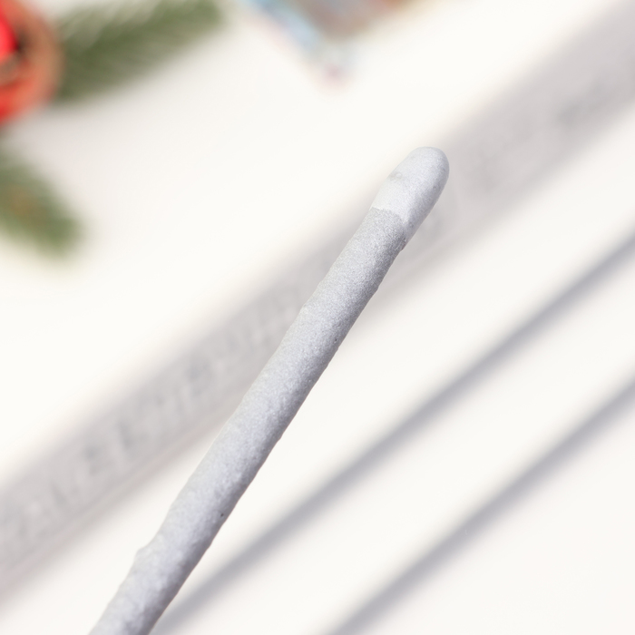 Бенгальские огни «Белый снег», 3 шт., 65 см, горение 145 сек.