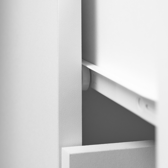 Комод для ванной комнаты «Вега 6001», 1 ящик, 2 дверцы, 600×303×854 мм, цвет белый