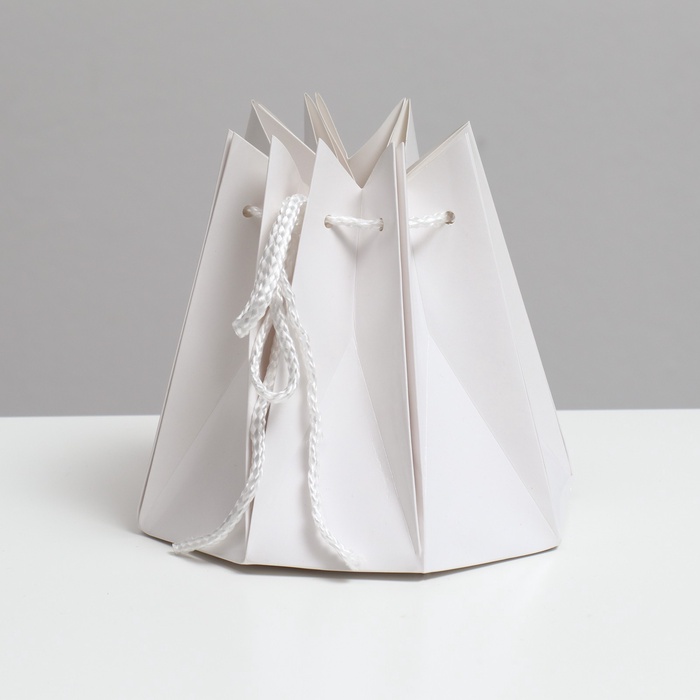 Аквабокс для цветов, белый, 16×16 см