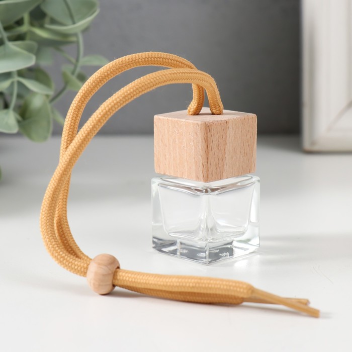 Аромадиффузор для дома (автомобиля) «Прямые углы», на подвесе для эфирных масел, 8 мл 2.5×2.5×4 см