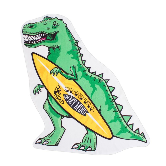 Полотенце пляжное «Дино», 148×150 см