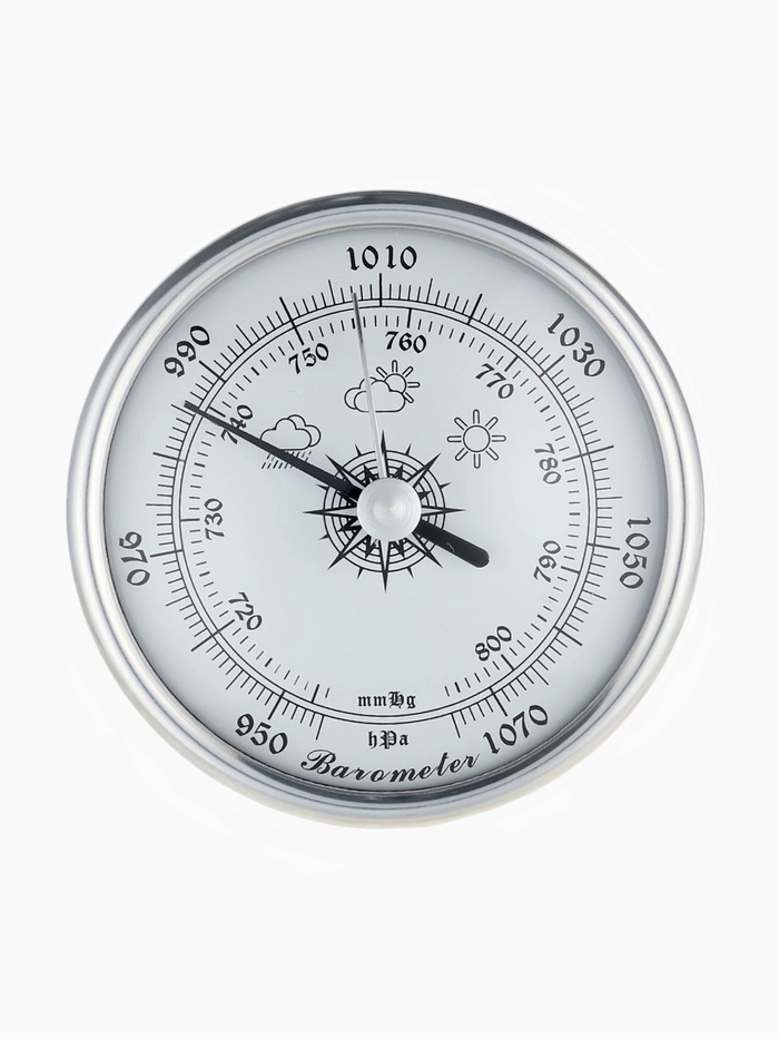 Барометр механический, метеостанция, настенный, d=7.2 см