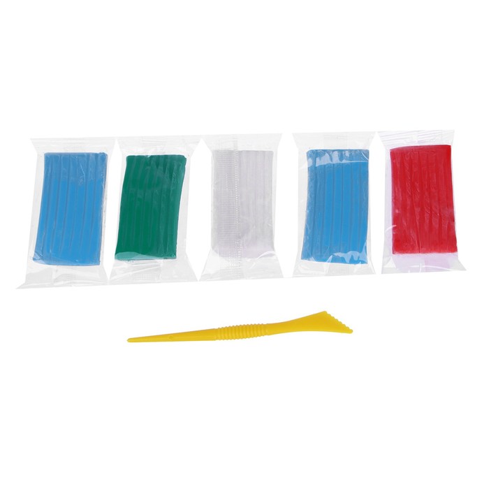 Декор кружки полимерной глиной на новый год «Голубой зайка», набор для творчества