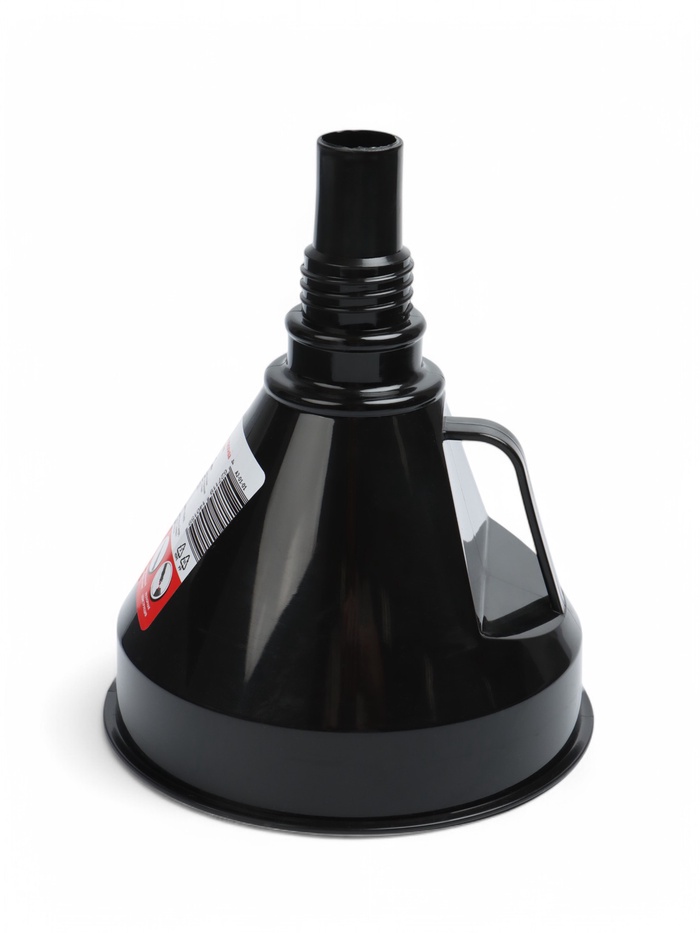 Воронка для ГСМ Oktan с фильтром и гибким носиком, диаметр 135 мм, высота 385 мм