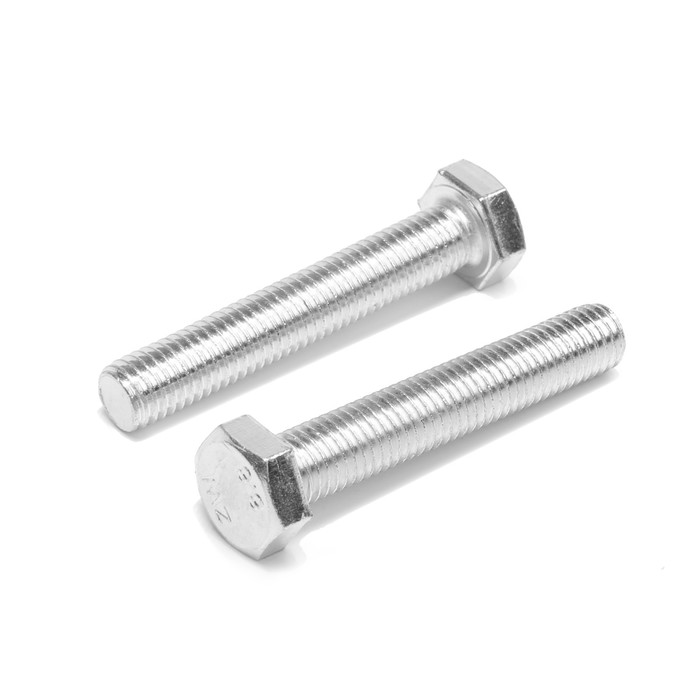 Болт ТУНДРА, оцинкованный, DIN 933, класс прочности 8.8, М12×70 мм, 5 кг.