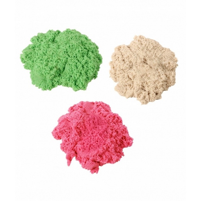 Кинетический песок «Волшебный песок», МИКС 3 цвета, 600 г