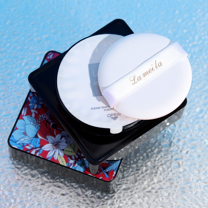 Крем-кушон тональный 3 в 1 (консилер, ВВ крем, пудра)