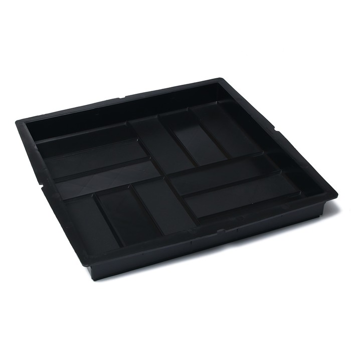 Форма для тротуарной плитки, 50×50×5.6 см, Ф3008-М, «Плита. 12 камней», 1 шт.