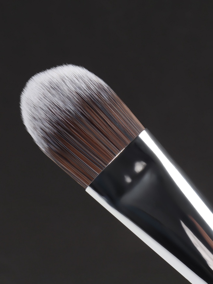 Кисть для кремовых текстур PREMIUM, 17.5 см, чёрная