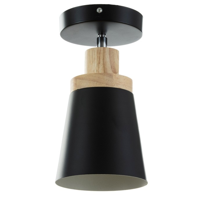 Спот «Гуди» Е27 40 Вт черный 15×15×28 см