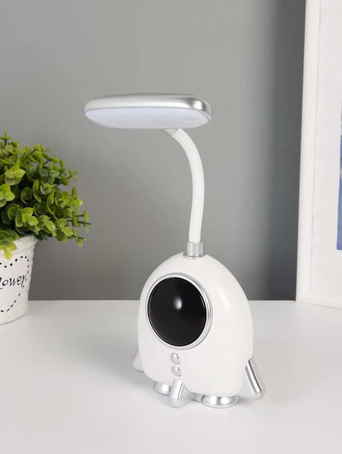 Ночник - карандашница «Ракета», 6хLED, 3 Вт, 5V, USB, АКБ, 2 режима, 7×11×27 см