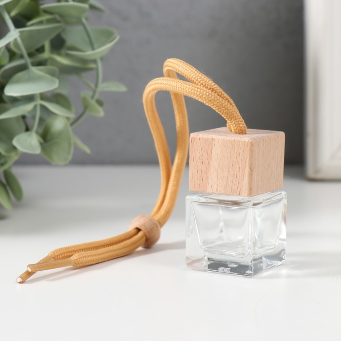 Аромадиффузор для дома (автомобиля) «Прямые углы», на подвесе для эфирных масел, 8 мл 2.5×2.5×4 см