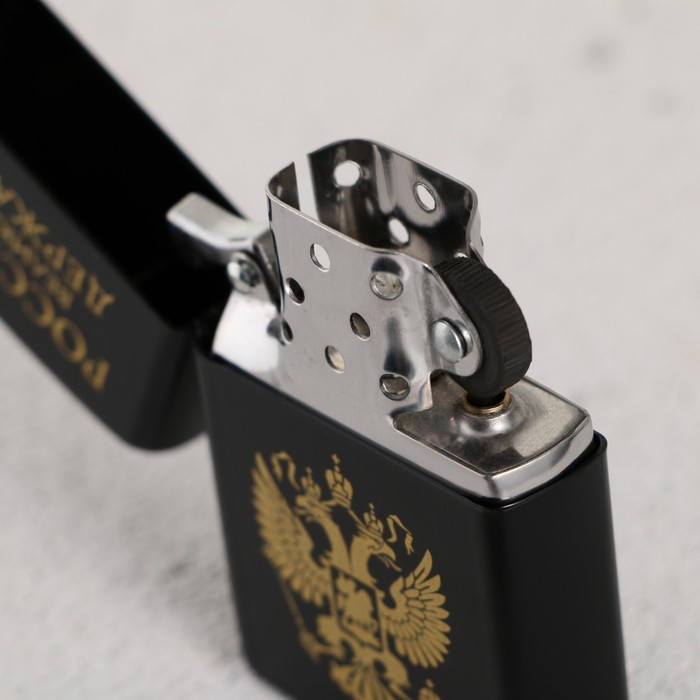 Зажигалка бензиновая «Великая держава», 5.5×3.5 см