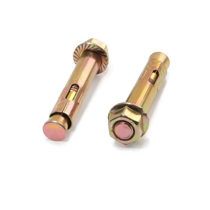 Анкерный болт ТУНДРА, с гайкой, оцинкованный, 12×75 мм, 70 шт.