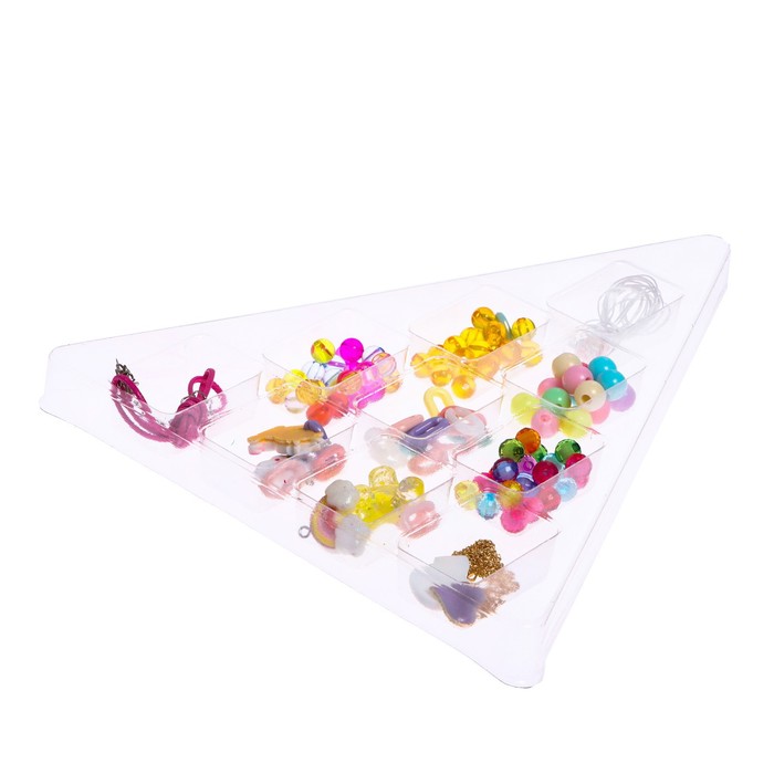 Адвент - календарь новогодний «Создай украшение», детский, 10 окошек с подарками, 6 шармов