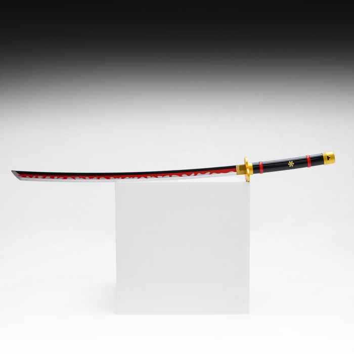 Макет оружия «Сувенирная катана. Зоро», 101 см, клинок 73 см×7 мм, деревянная