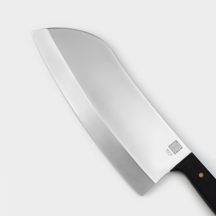 Нож - топорик кухонный большой Wild Kitchen, сталь 95×18, лезвие 19.5 см