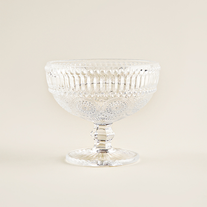 Креманка SL Home «Ларго», 300 мл, 12×10 см, стекло, прозрачная