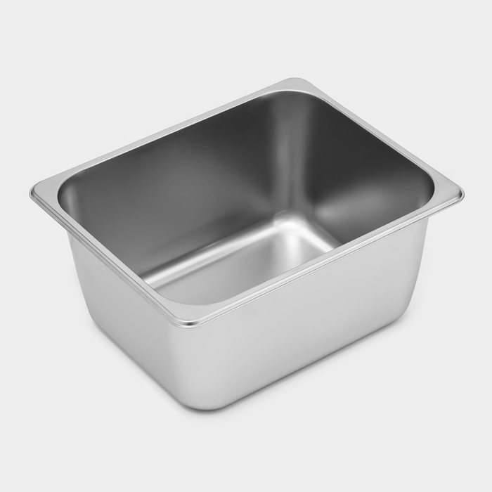 Гастроёмкость GN 1/2 Hanna Knövell, 150 мм, 32.5×26.5×15 см, толщина 0.6 мм, нержавеющая сталь
