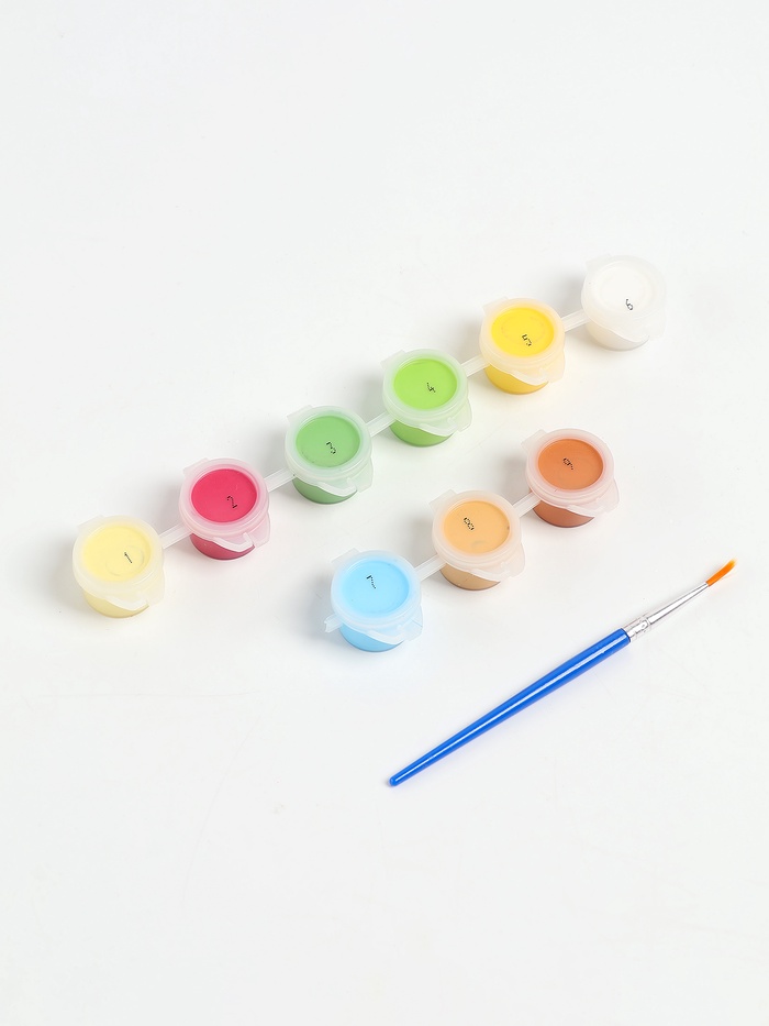 Картина по номерам «Капибара с арбузом» 15×15 см