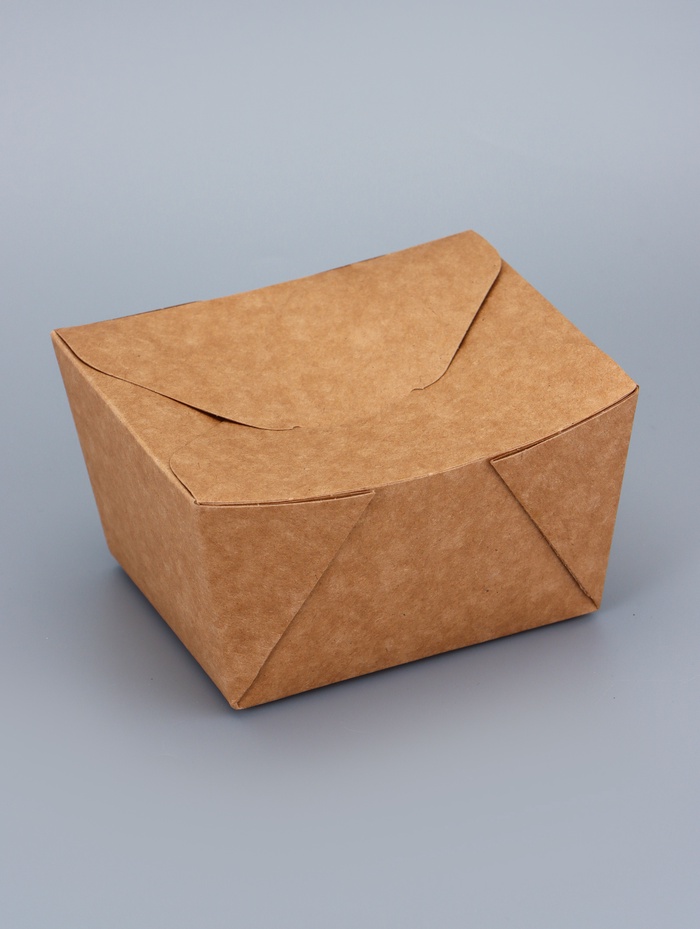 Контейнер одноразовый, коробка пищевая, 600 мл, 11×9×7.3 см