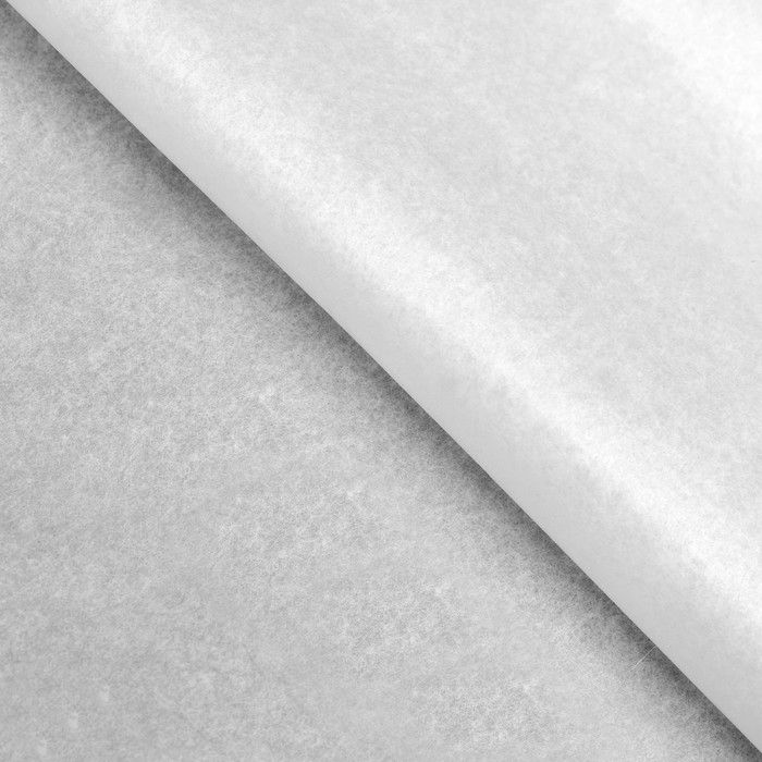 Бумага папиросная, для обёртки и упаковки, белая, 42 см × 10 м