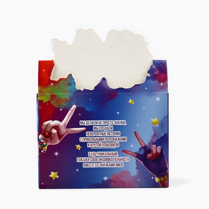 Значки деревянные «Аниме» в шоубоксе, 20 шт.