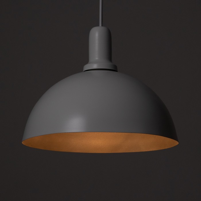 Люстра BayerLux «1342513/1BK», 1хE27 40W, белый/серебро