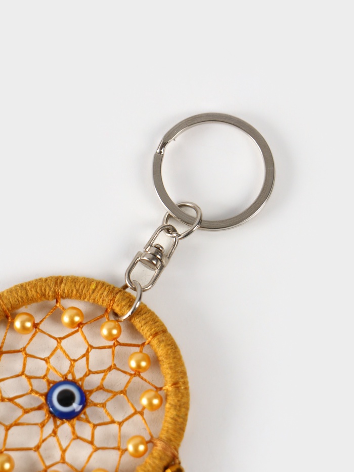 Брелок «Ловец снов», 17 см, медный