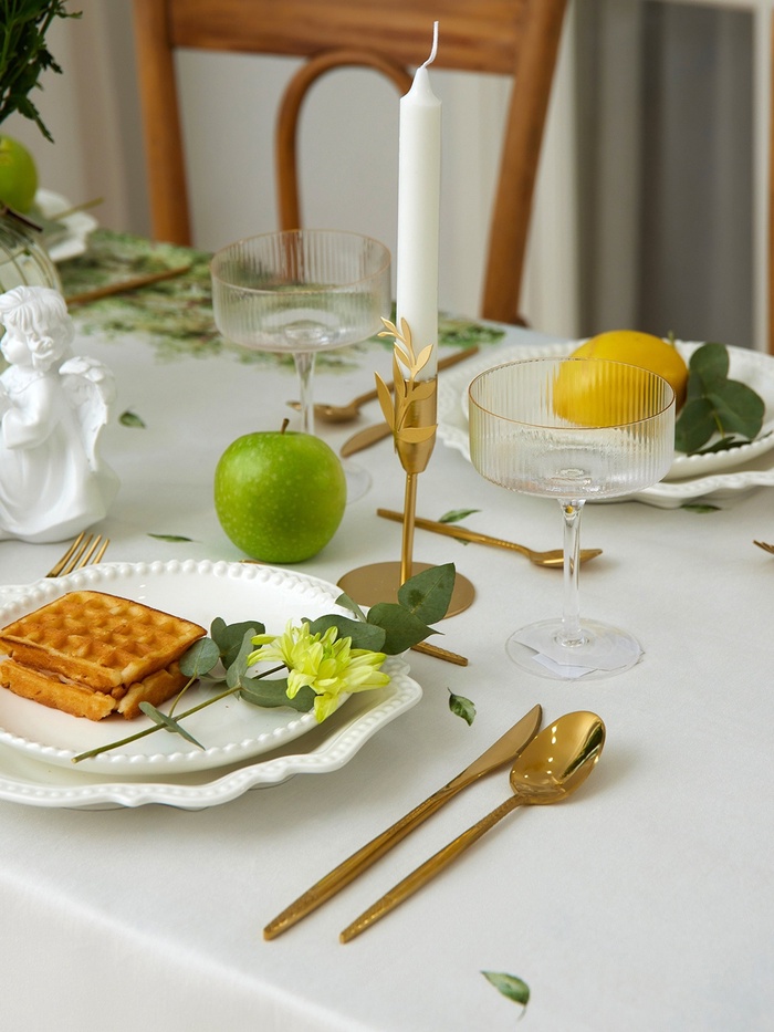 Набор кухонный Family picnic: скатерть 150×220 см ± 3 см с ВГМО, салфетки 40×40 см - 12 шт., 100% хлопок