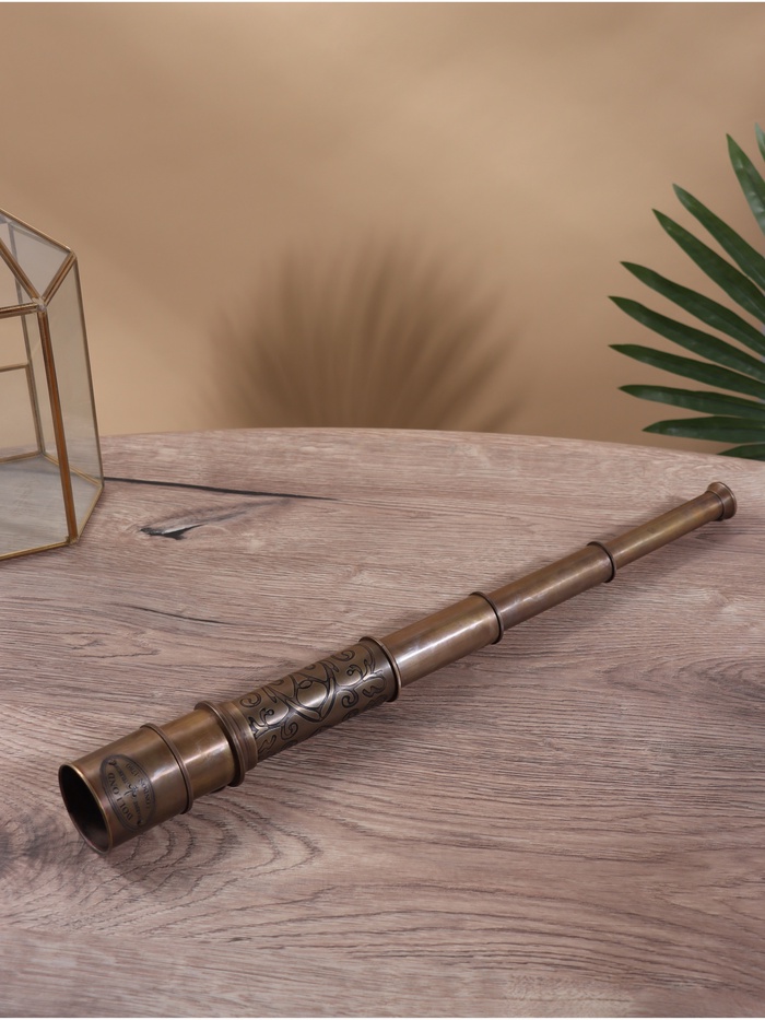 Подзорная труба «Олд», 40 см, латунь