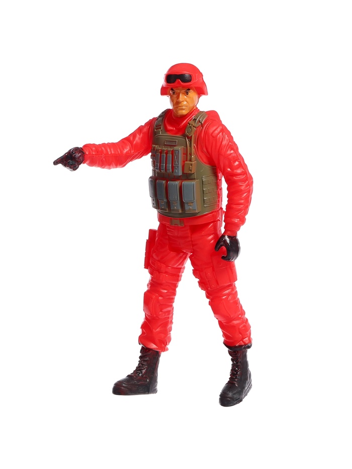 Набор пожарного «Спасатель», с брелоком, 8 элементов