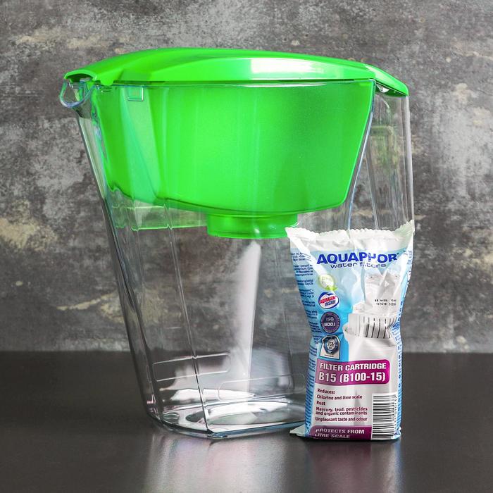Фильтр-кувшин «Аквафор-Лайн», 2.8 л, зелёный