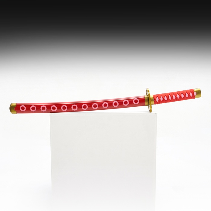 Макет оружия «Сувенирная катана. Ака Ни», 72 см, клинок 51 см×7 мм, деревянная