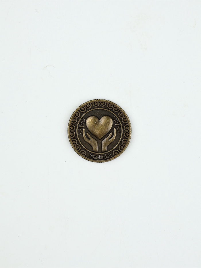 Монета сувенир «Крепкого здоровья», диаметр 2.5 см