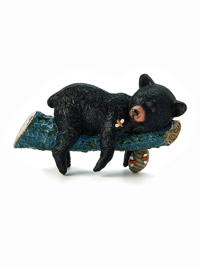 Декор на стену, для дома TAKE IT EASY «Мишка на дереве», панно, 17×10×20 см